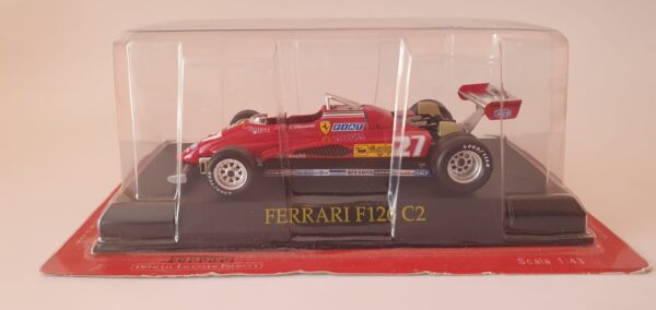 FERRARI F126 C2 VILLENEUVE 1/43