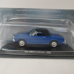 Fiat 1600 S Cabriolet - 1962 scala 1/43 Hachette