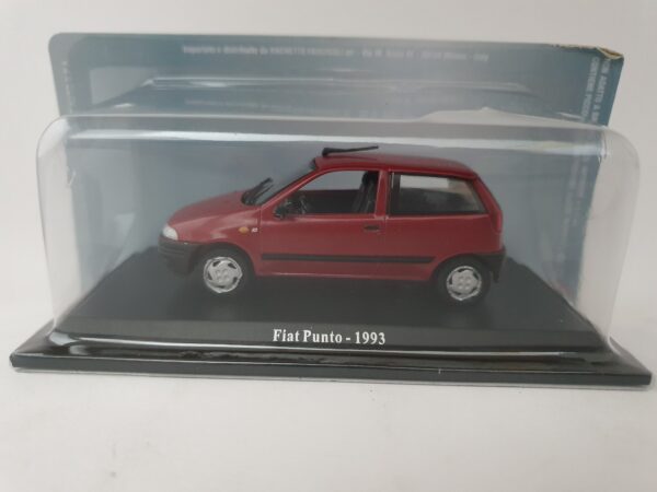Fiat Punto - 1993 scala 1/43 Hachette