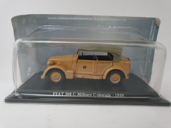 Fiat 508 C Militare Coloniale - 1939 scala 1/43 Hachette