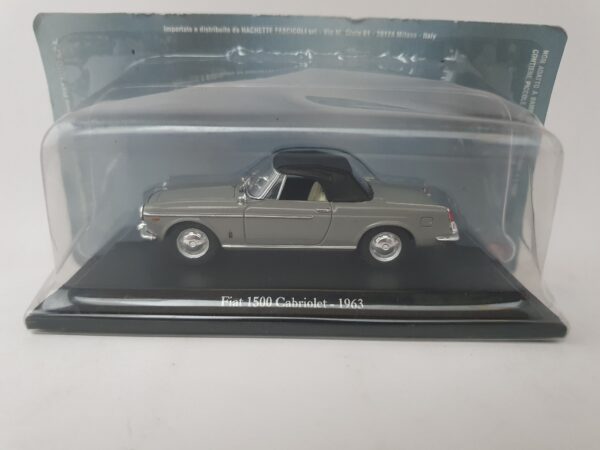 Fiat 1500 Cabriolet - 1963 scala 1/43 Hachette