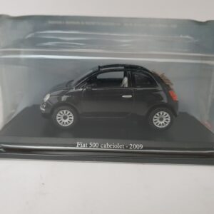 Fiat 500 cabriolet - 2009 scala 1/43 Hachette