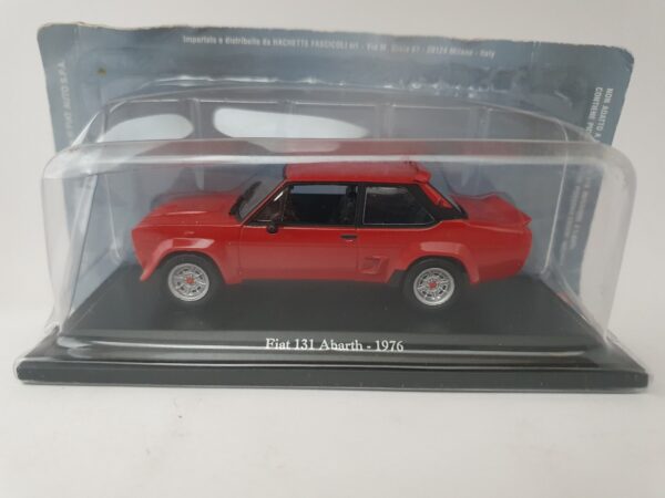 Fiat 131 Abarth - 1976 scala 1/43 Hachette
