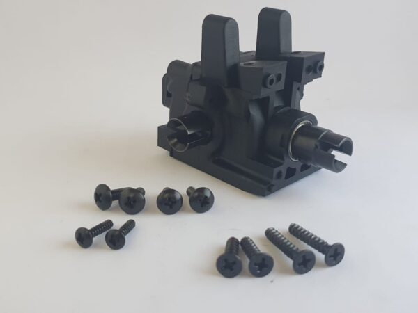 Differenziale anteriore blocco completo Kyosho Inferno Neo 1/8 buggy / nitro / VE - immagine 2