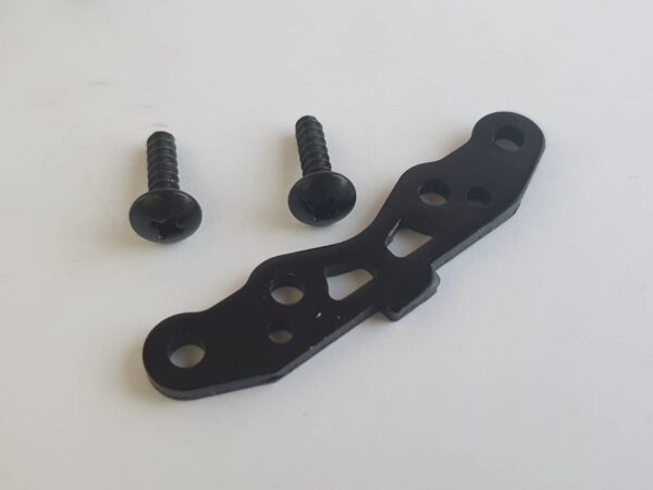 Piastra posteriore anteriore - IF113BK Kyosho Inferno Neo 1/8 buggy / nitro / VE