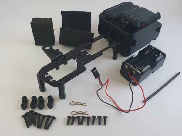 Box parte elettrica completo di interruttore Kyosho Inferno Neo 1/8 buggy / nitro
