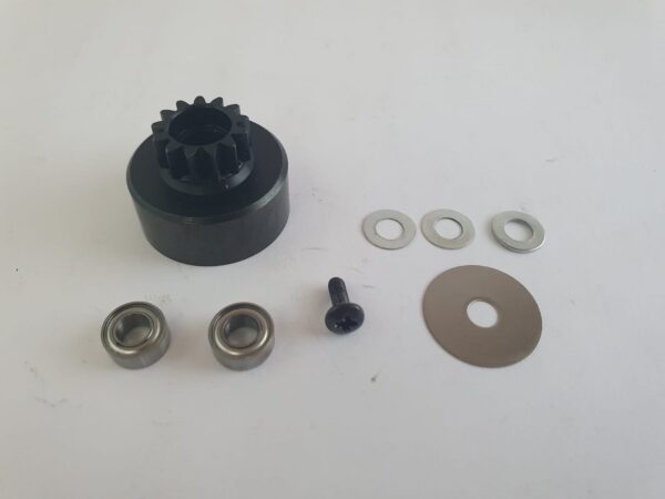 Campana frizione completa di cuscinetti e rondelle Kyosho Inferno Neo 1/8 buggy / nitro