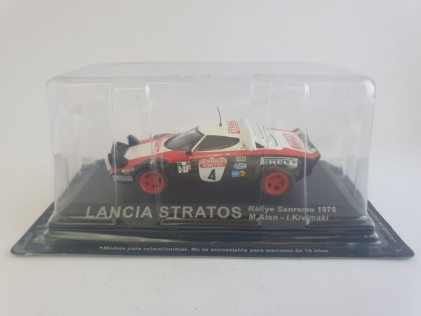 LANCIA STRATOS - RALLYE SANREMO 1978 1/43 RALLY