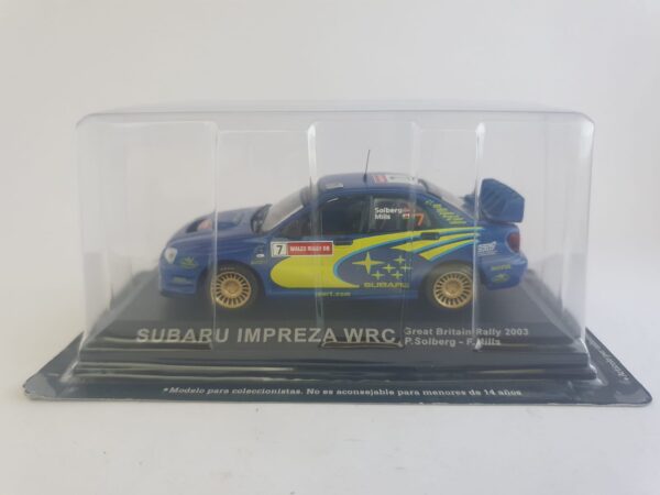SUBARU IMPREZA WRC - GREAT BRITAIN RALLY 2003 1/43 RALLY
