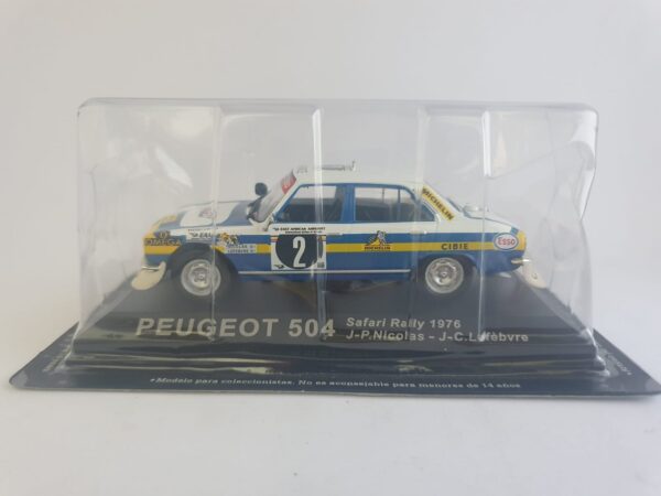 PEUGEOT 504 - SAFARI RALLY 1976 1/43 RALLY