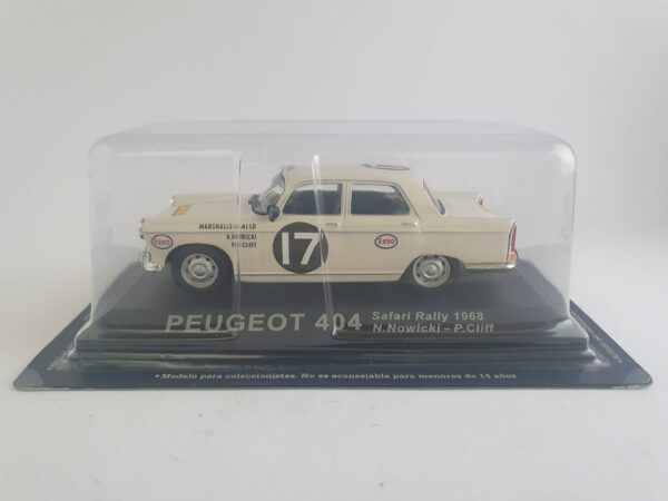 PEUGEOT 404 SAFAI RALLY 1968 1/43 RALLY