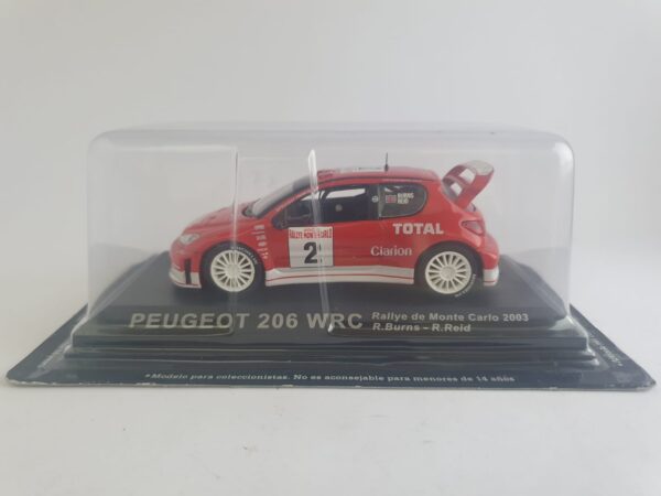 PEUGEOT 206 WRC 1/43 RALLY