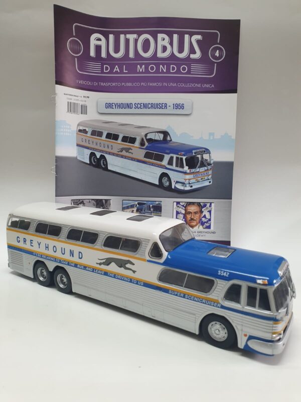 GREYHOUND SCENICRUISER - 1956 1:43 AUTOBUS DAL MONDO