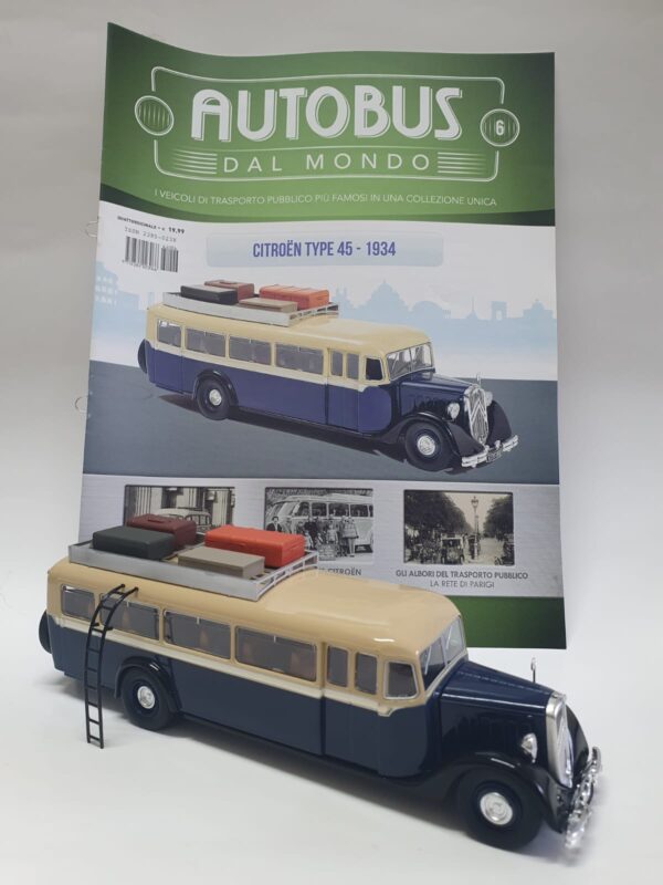 CITROEN TYPE 45 - 1934 1:43 AUTOBUS DAL MONDO