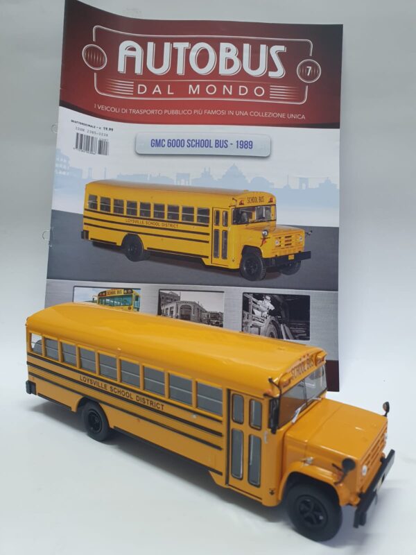 IGMC 6000 SCHOOL BUS - 1989 1:43 AUTOBUS DAL MONDO