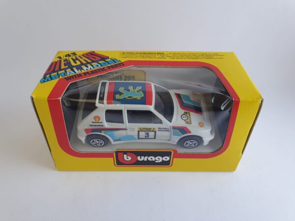 PEUGEOT 205 TURBO 16 cod. 4123 - BURAGO 1/43