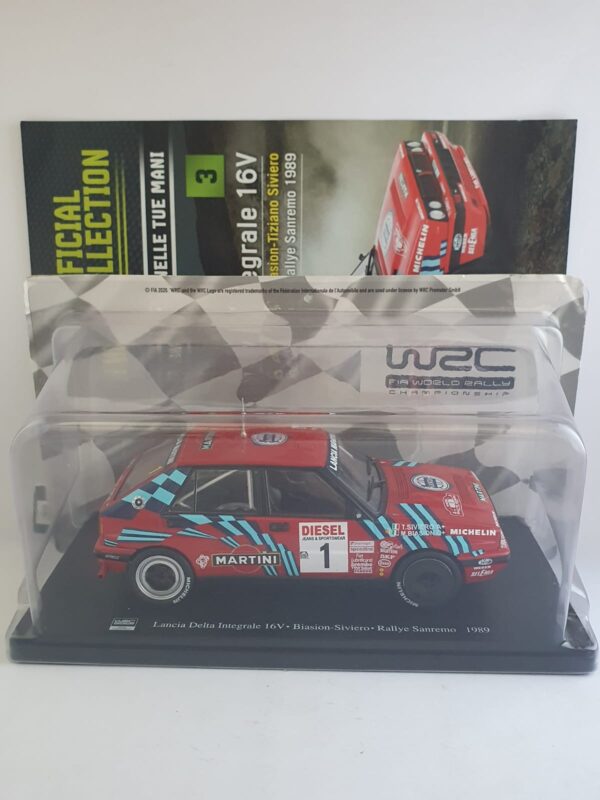 WRC Rally Collection – Hachette - LANCIA DELTA INTEGRALE 16V 1/24 uscita 3