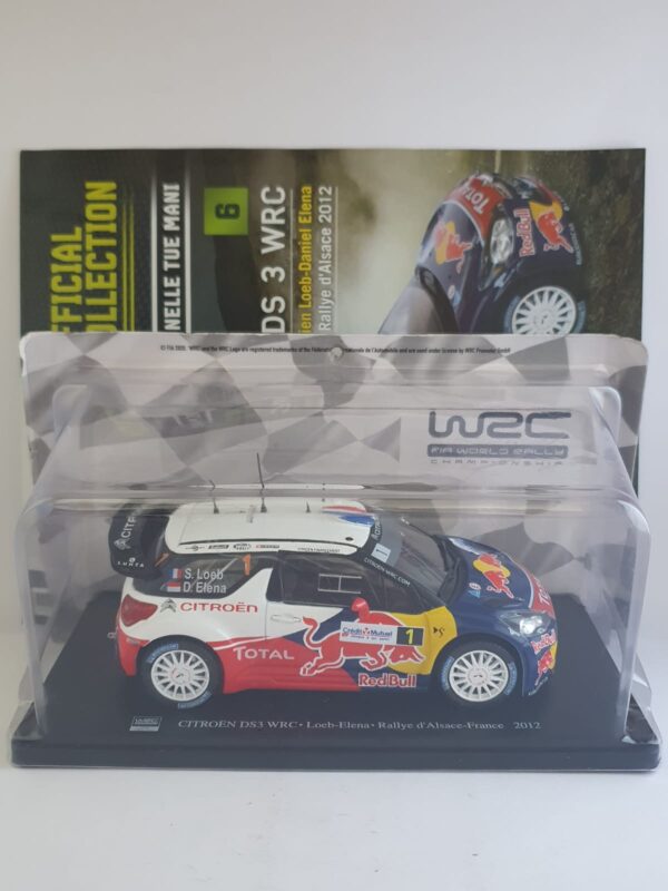 WRC Rally Collection – Hachette - Citroen DS 3 WRC 1/24 uscita 6