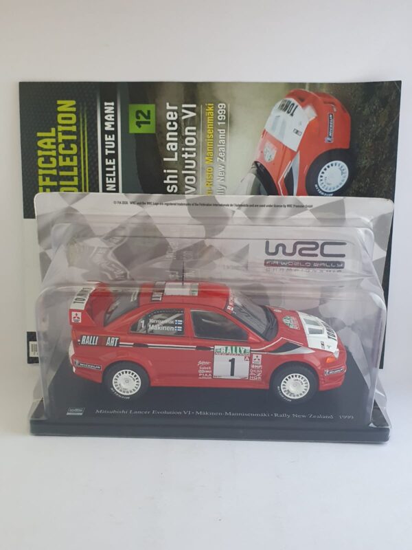 WRC Rally Collection – Hachette - Mitsubishi Lancer Evolution VI 1/24 uscita 12