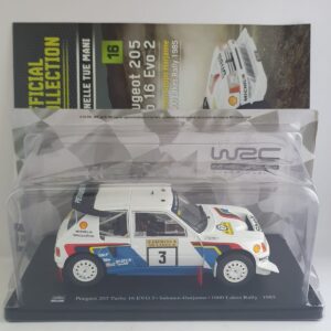 WRC Rally Collection – Hachette - Peugeot 205 Turbo 16 Evo 2 WRC 1/24 uscita 16