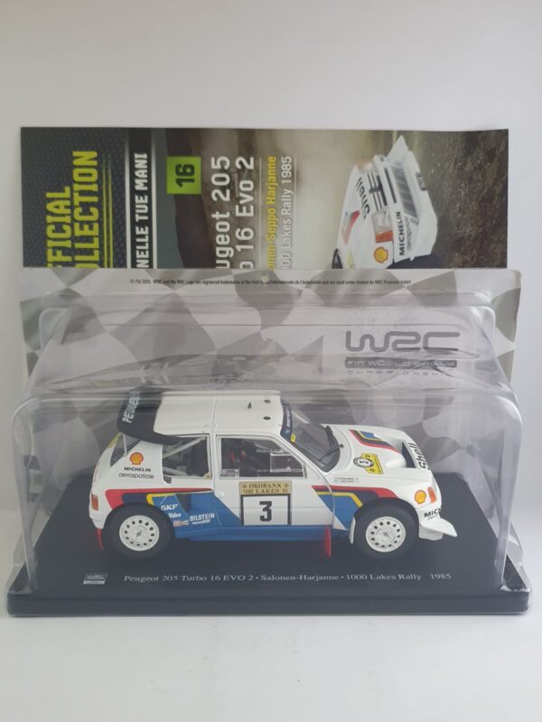 WRC Rally Collection – Hachette - Peugeot 205 Turbo 16 Evo 2 WRC 1/24 uscita 16