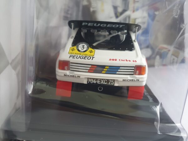 WRC Rally Collection – Hachette - Peugeot 205 Turbo 16 Evo 2 WRC 1/24 uscita 16 - immagine 3