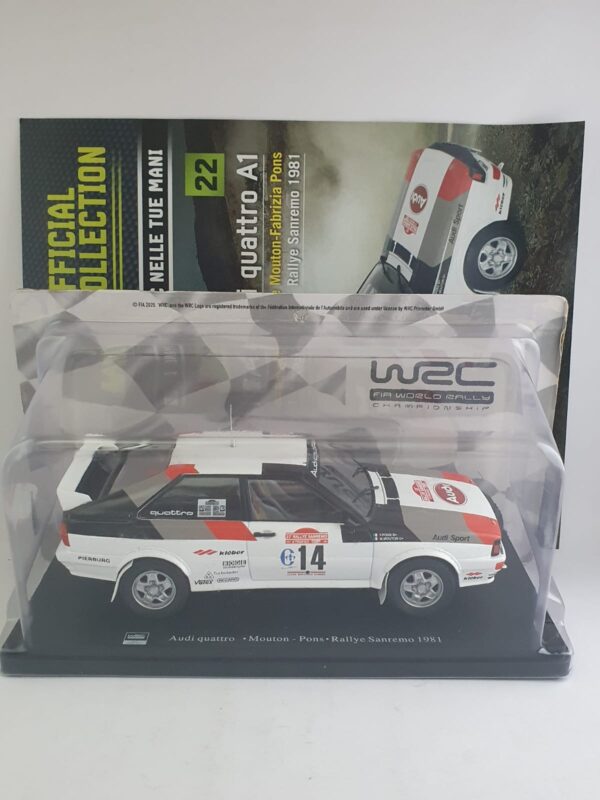 WRC Rally Collection – Hachette - Audi quattro A1 1/24 uscita 22