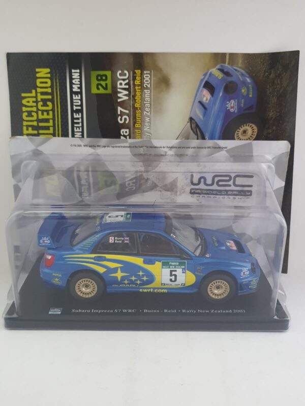 WRC Rally Collection – Hachette - Subaru Impreza S7 WRC 1/24 uscita 28