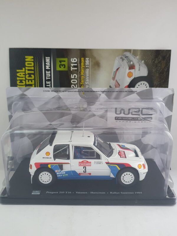 WRC Rally Collection – Hachette - Peugeot 205 T16 1/24 uscita 31