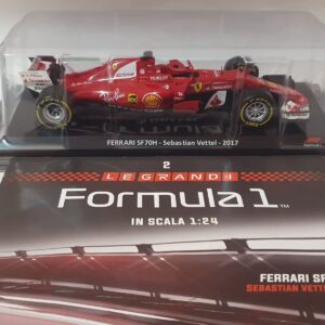 FERRARI SF70H - Sebastian Vettel - 2017 Uscita 2 - Le Grandi Formula 1 1:24