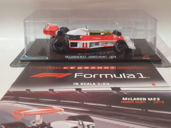 McLaren M23 - James Hunt - 1976 Uscita 8 - Le Grandi Formula 1 1:24