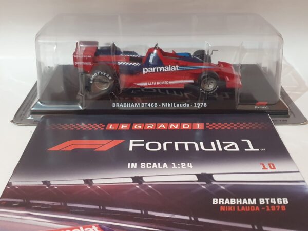 Brabham BT46B - Niki Lauda - 1978 Uscita 10 - Le Grandi Formula 1 1:24