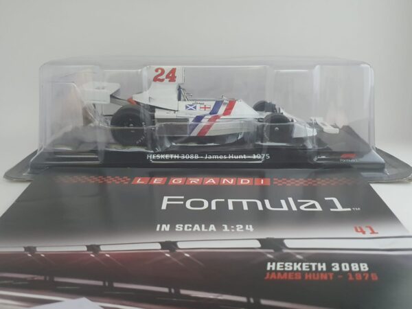 HESKETH 308B - James Hunt - 1975 Uscita 41 - Le Grandi Formula 1 1:24