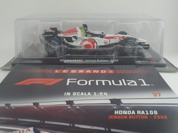Honda RA 106 - Jenson Button - 2006 Uscita 37 - Le Grandi Formula 1 1:24