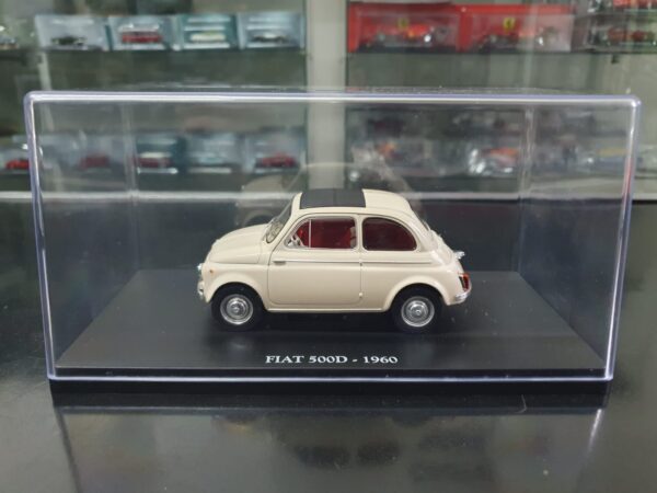 FIAT 500D - 1960 Auto Vintage 1:24 Europe collection