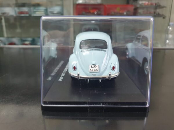 VOLKSWAGEN BEETLE 1200 - 1960 Auto Vintage 1:24 Europe collection - immagine 3