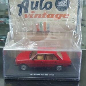 PEUGEOT 305 SR - 1980 Auto Vintage 1:24 Europe collection