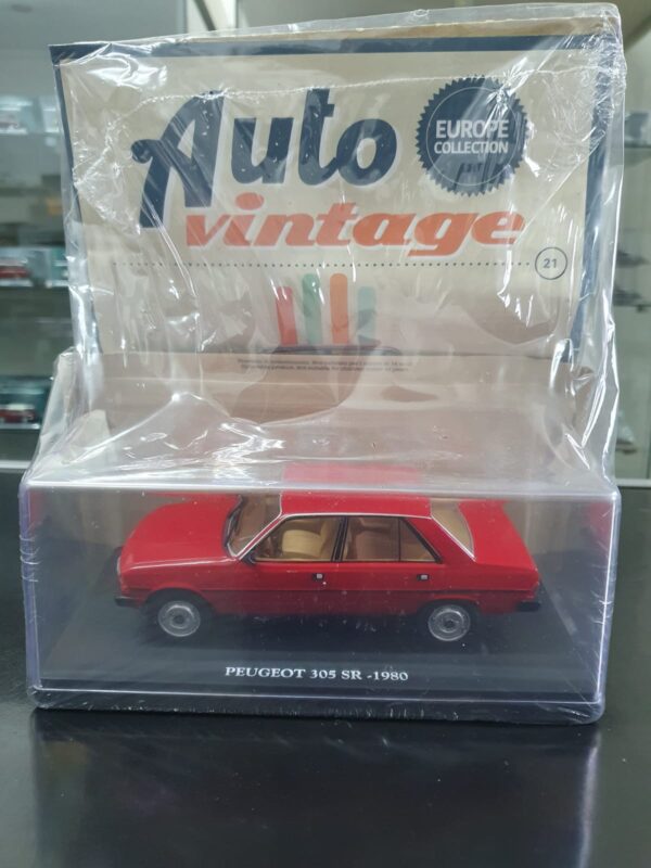 PEUGEOT 305 SR - 1980 Auto Vintage 1:24 Europe collection
