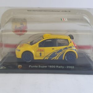 Punto Super 1600 Rally - 2002 Abarth scala 1/43 hachette