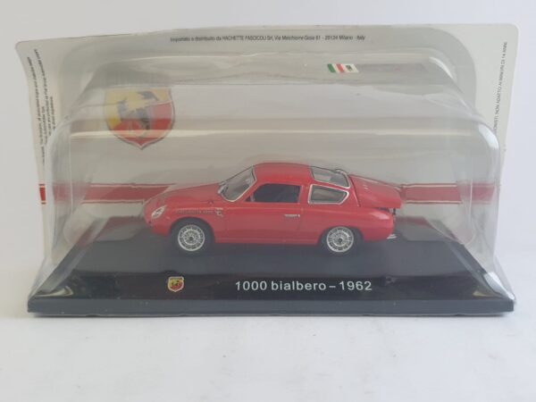 1000 Bialbero - 1962 Abarth scala 1/43 hachette