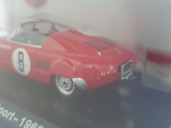 1000 Spider Sport - 1962 Abarth scala 1/43 hachette - immagine 3