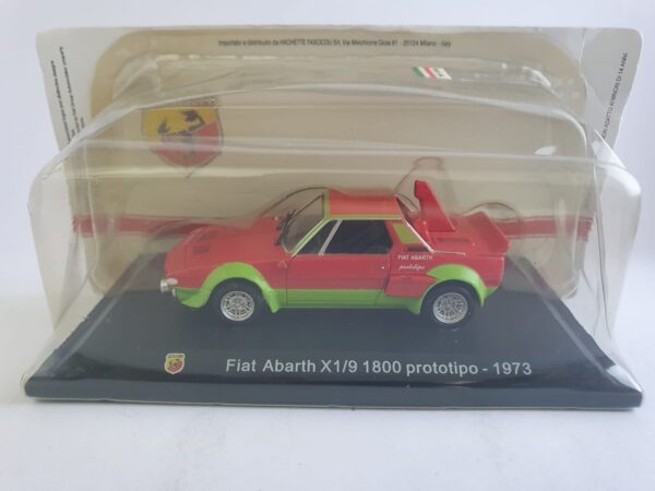 Fiat Abarth X1/9 1800 Prototipo - 1973 scala 1/43 hachette