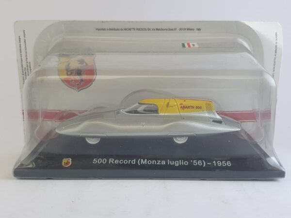 500 Record ( Monza luglio '56) - 1956 Abarth scala 1/43 hachette