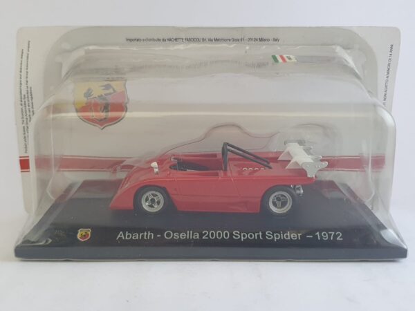 Abarth - Osella 2000 Sport Spider - 1972 scala 1/43 hachette