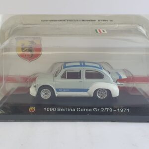 Fiat Abarth 1000 Berlina Corsa Gr. 2/70 - 1971 scala 1/43 hachette