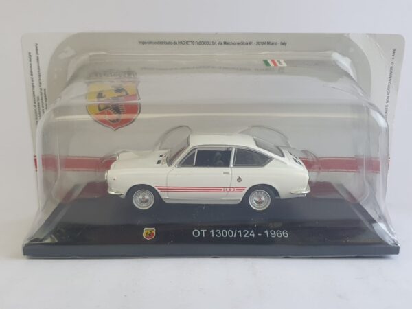 OT 1300/124 - 1966 Abarth scala 1/43 hachette