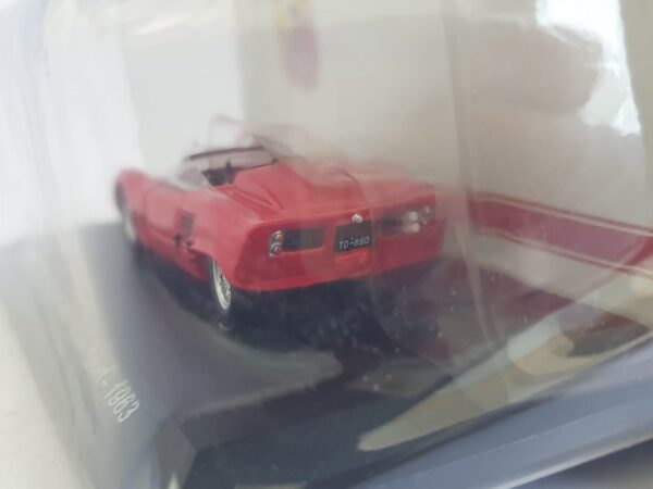 Fiat Abarth 1000 Spider Sport - 1963 scala 1/43 hachette - immagine 3