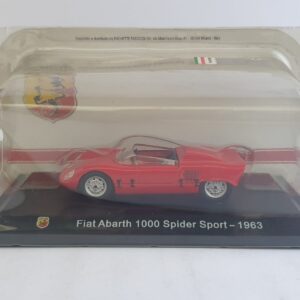 Fiat Abarth 1000 Spider Sport - 1963 scala 1/43 hachette