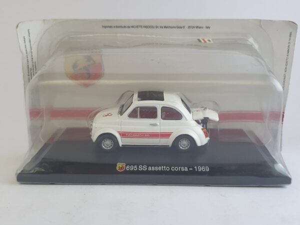 Fiat Abarth 695 SS assetto corsa - 1969 scala 1/43 hachette