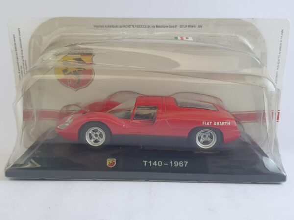 Fiat Abarth T140 -1967 scala 1/43 hachette
